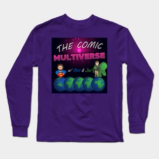 Comic Multiverse Podcast Shirt V2 Long Sleeve T-Shirt